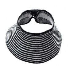 UPF UV Sun Protect Wide Braid Brim Open Top  Beach Golf Summer hat  eb-54725454
